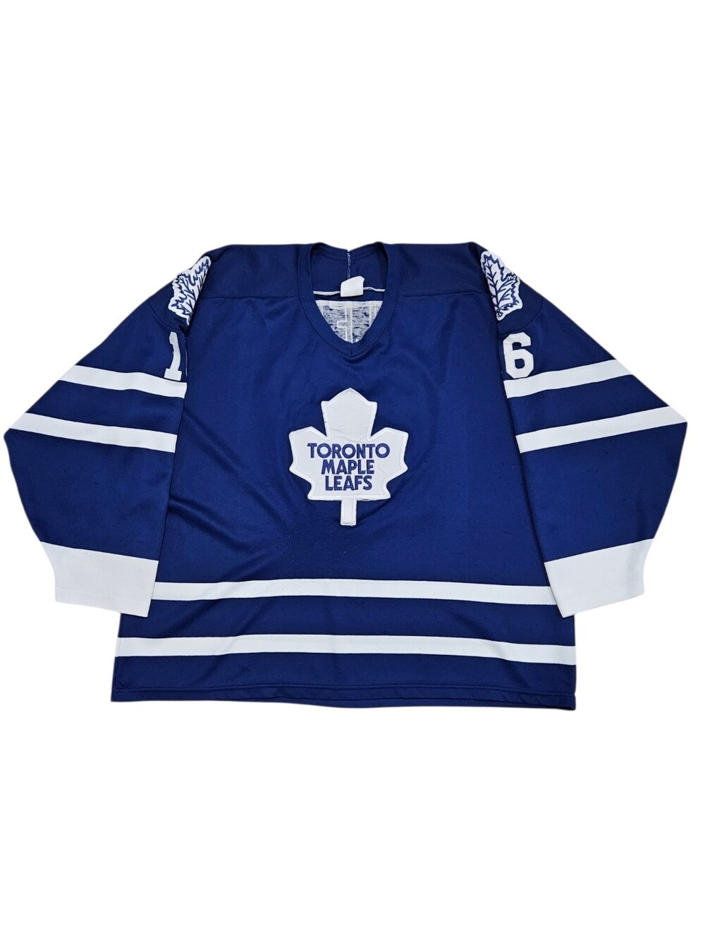Vintage CCM Toronto Maple Leafs McLean #16 Hockey Jersey XXL Canada